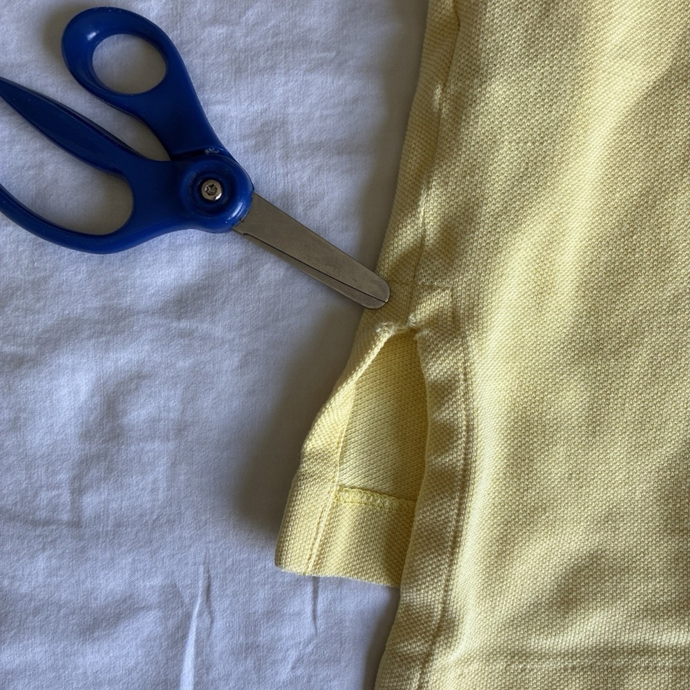 Polo Ralph Lauren‎ Collared Short Sleeve Polo Shirt Men's XL Yellow - Picture 9 of 16